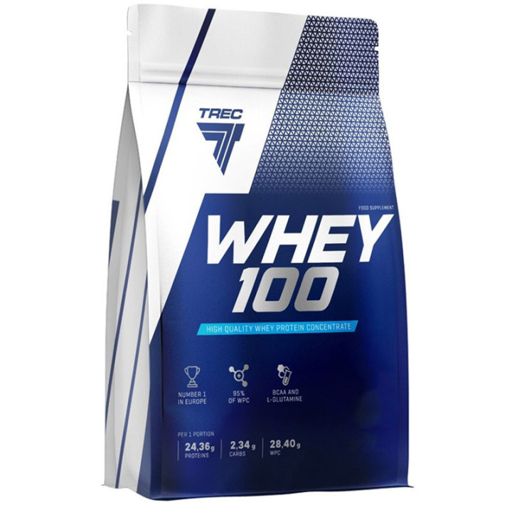 Whey 100 700g, Trec - idealne uzupełnienie białka w diecie!
