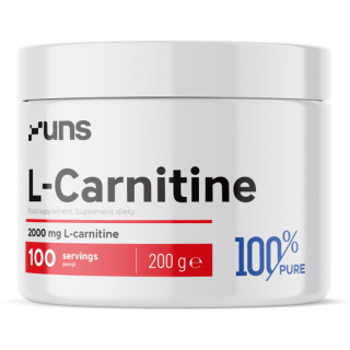 L-Carnitine 200g, Uns - l-karnityna, która nie zawiera żadnych dodatkowych substancji!