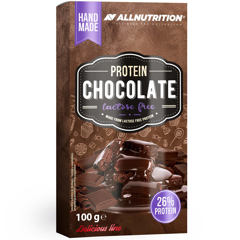 ALLNUTRITION Protein Chocolate Lactose Free 100g CZEKOLADA BEZ LAKTOZY