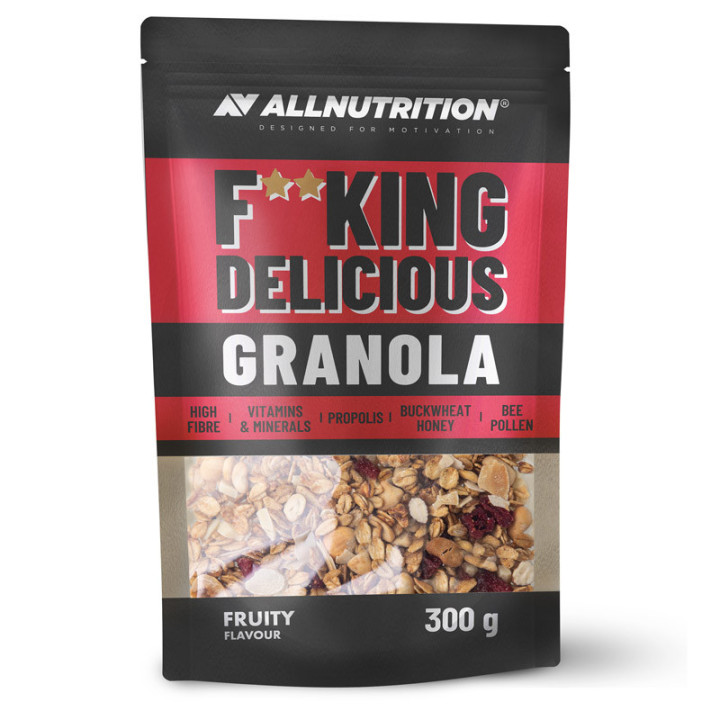 F**king Delicious Granola 300g, Allnutrition – zdrowa przekąska!