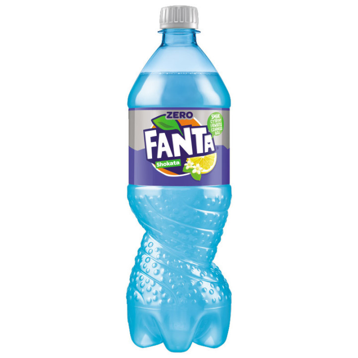 Fanta Zero Shokata 850ml, Fanta – orzeźwiający napój Fanta bez cukru o niesamowitym smaku!