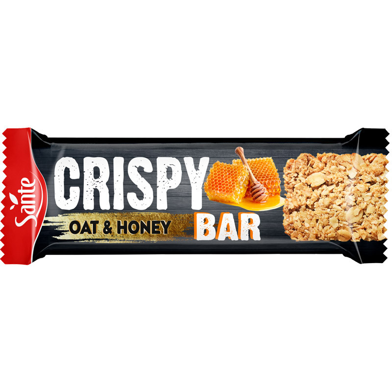 SANTE Crunchy Bar Granola 40g BATON OWSIANY