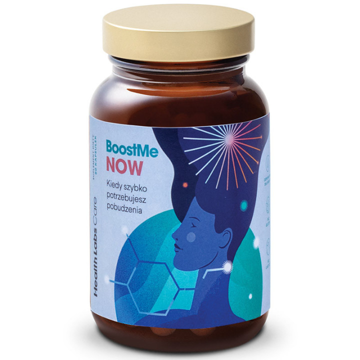 BoostMe Now 60 kapsułek, Health Labs – pobudzenie i dodatkowa energia!