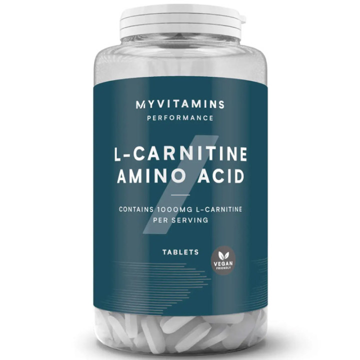 L-Carnitine 180 tabletek, Myprotein – aminokwas ważny dla sportowców!