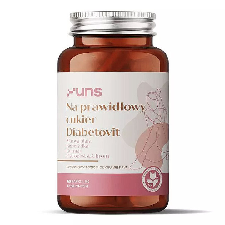 Na Prawidłowy Cukier Diabetovit, UNS – skuteczna kontrola cukru!