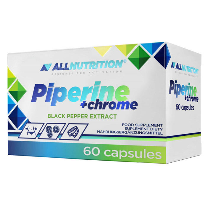 Piperine+Chrome 60 kapsułek, Allnutrition – wsparcie utraty masy ciała