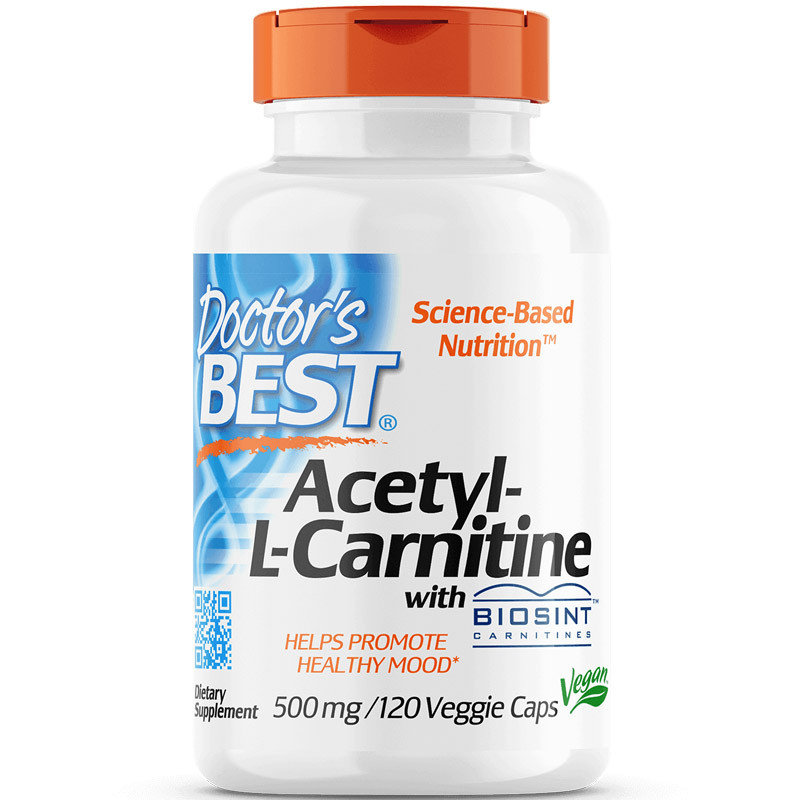 DOCTOR'S BEST Acetyl L-Carnitine With Biosint 120caps
