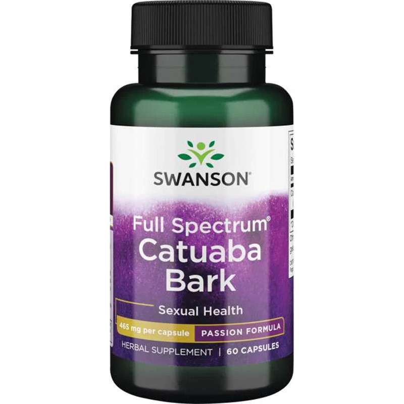 SWANSON Catuaba Bark 465mg 60caps