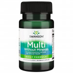 SWANSON Multi Without Minerals Daily Formula 30vegcaps