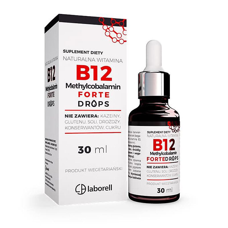 LABORELL Naturalna Witamina B12 Forte Drops 30ml
