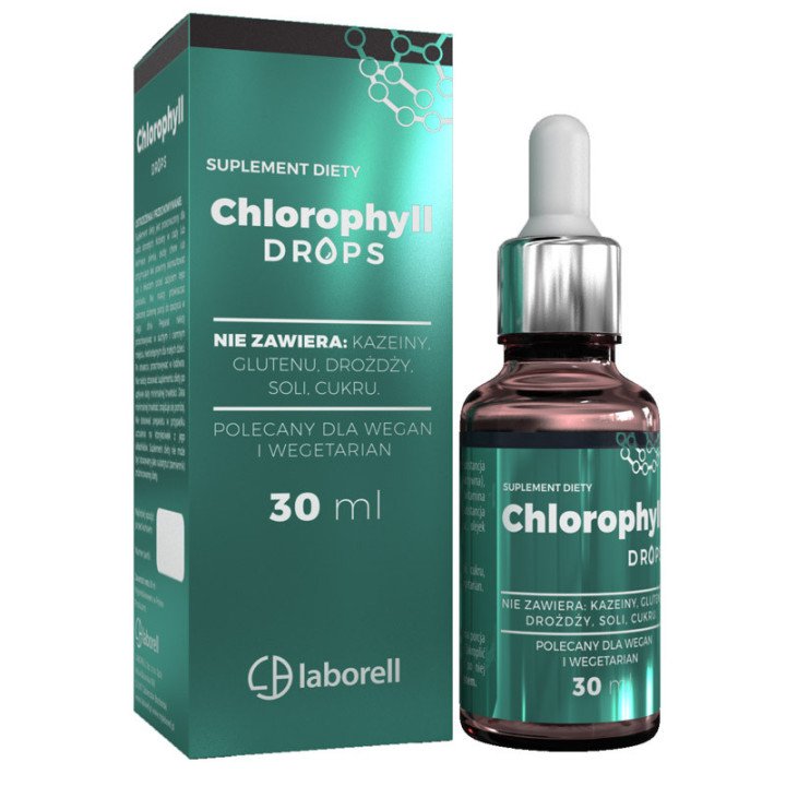 Chlorophyll Drops 30ml, Laborell – moc chlorofiliny!
