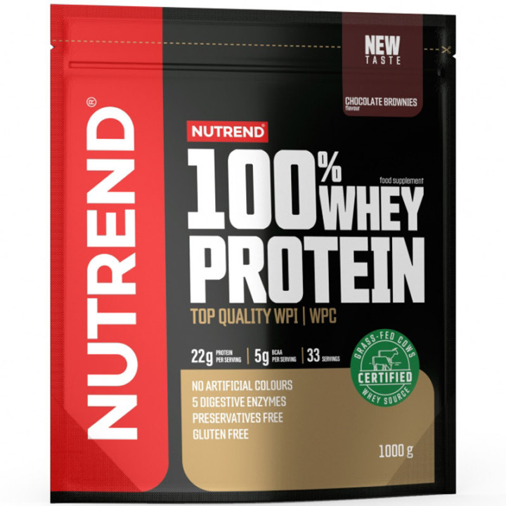 100% Whey Protein 1000g, Nutrend – uzyskaj wymarzoną sylwetkę!