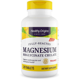 Magnesium Bisglycinate Chelate,Healthy Origins – wspiera układ nerwowy