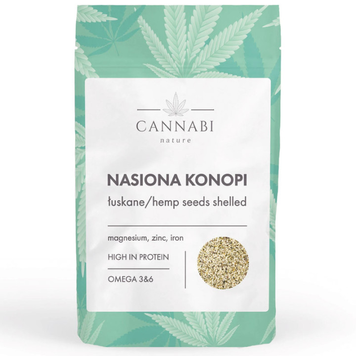 Hemp Seed Shelled 1000g, Cannabi Nature – źródło kwasów tłuszczowych!