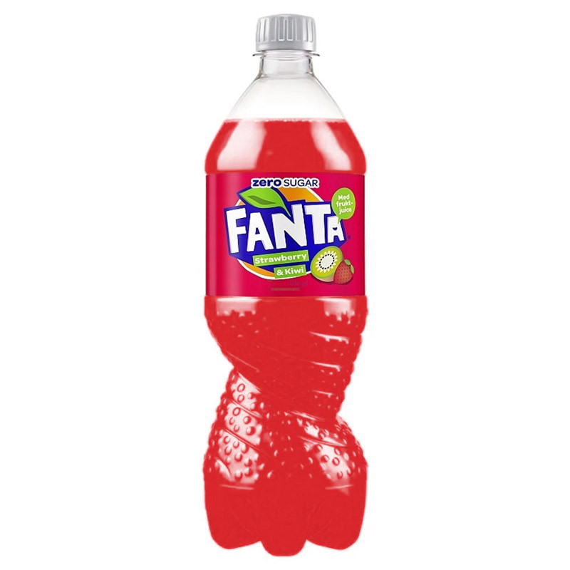 FANTA Zero Strawberry-Kiwi 850ml BEZ CUKRU