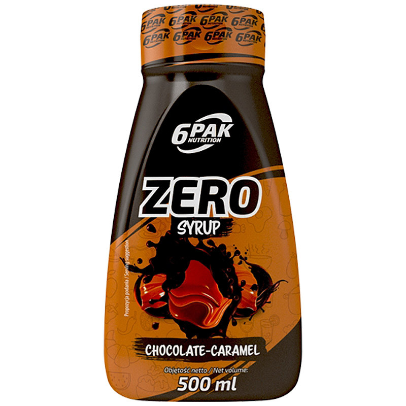 6PAK Nutrition Zero Syrup Chocolate-Caramel 500ml