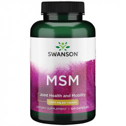 SWANSON MSM 1,000mg 120caps