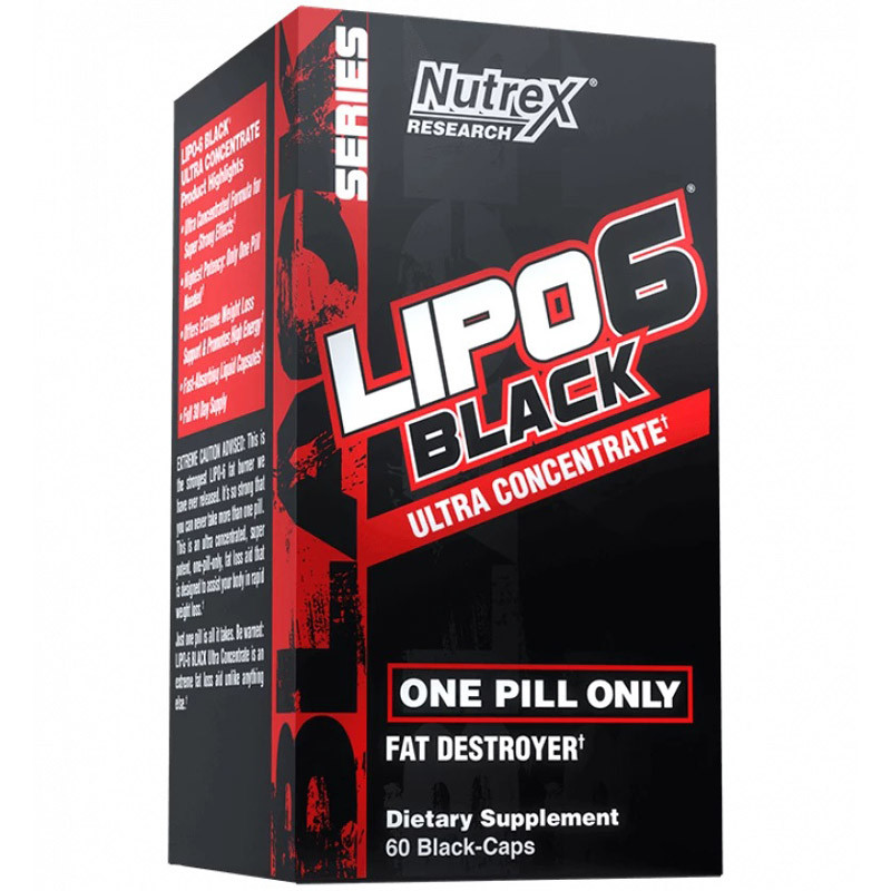 NUTREX Lipo6 Black Ultra Concentrate 60caps