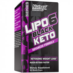 NUTREX Lipo6 Black Keto 60caps