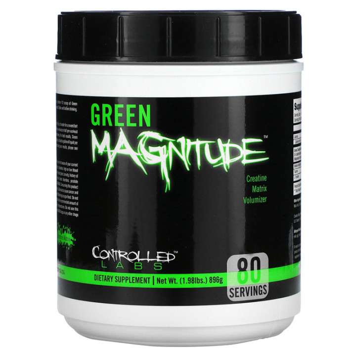 Green Magnitude 896g, Controlled Labs - skuteczne formy kreatyny!