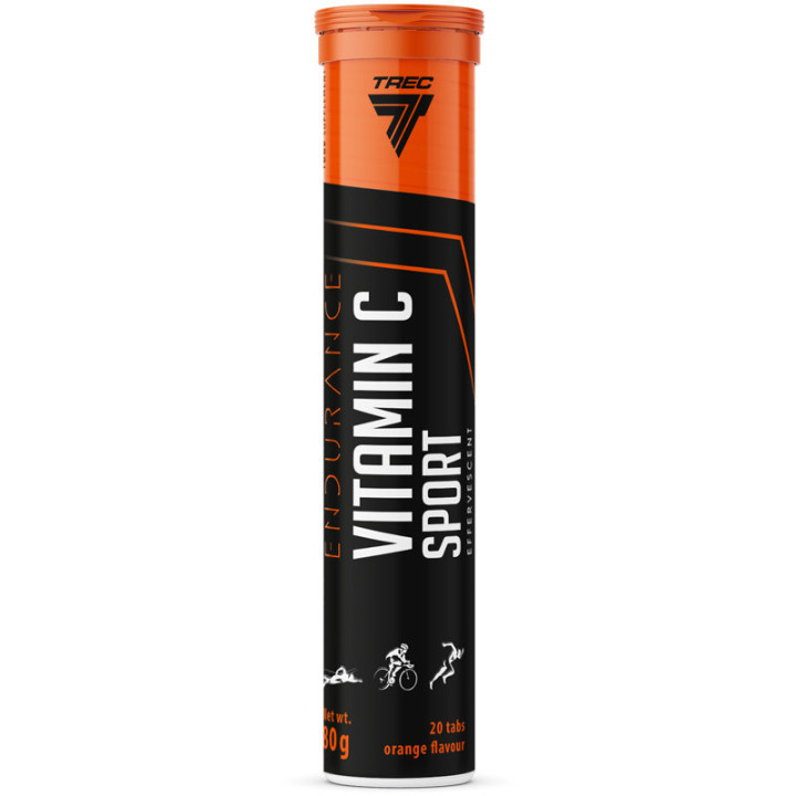 Endurance Vitamin C Sport 20 tabletek, Trec – spora dawka witaminy C!