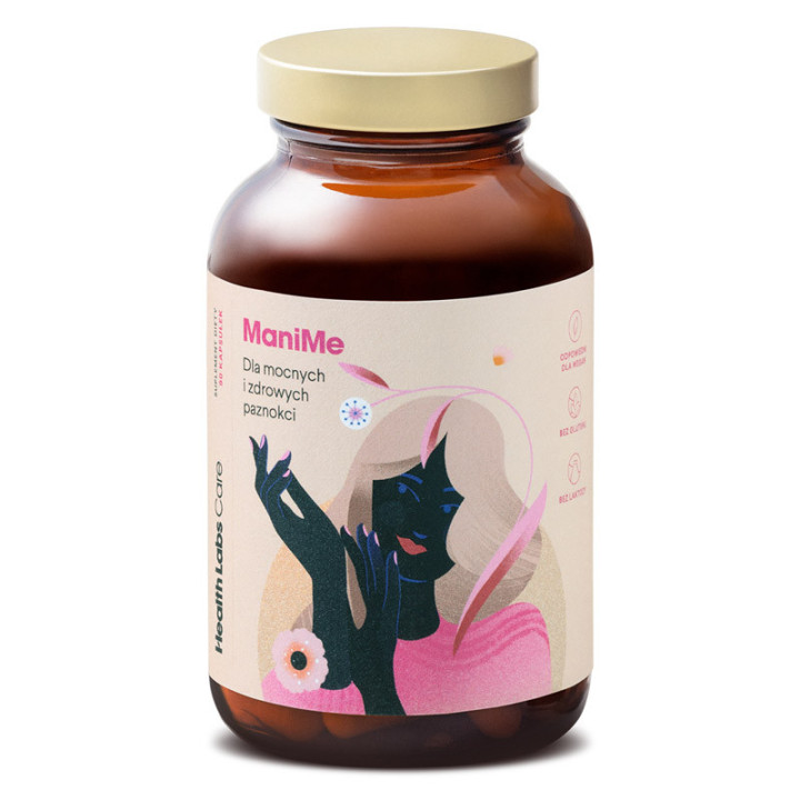 ManiMe 90 kapsułek, Health Labs Care – formuła wzmacniająca paznokcie!