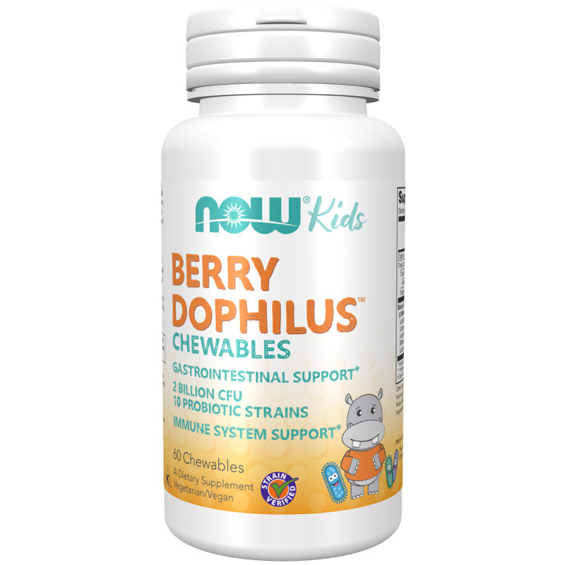 NOW Berry Dophilus Kids 60tabs