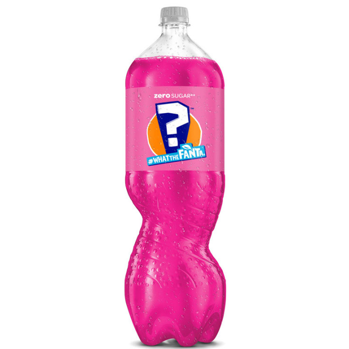 What The Fanta Zero Pink 850ml, Fanta – zgadniesz jaki to smak?