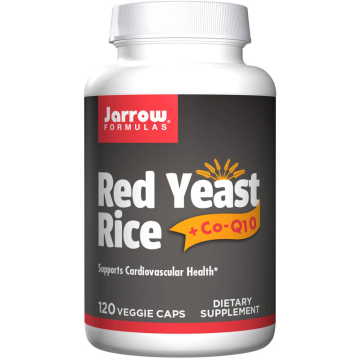 Red Yeast Rice 120 kapsułek, Jarrow Formulas – sfermentowane drożdże