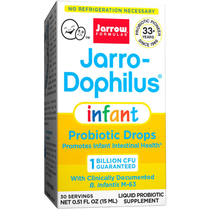 Jarro-Dophilus Infant 15ml, Jarrow Formulas – dla niemowląt i dzieci!