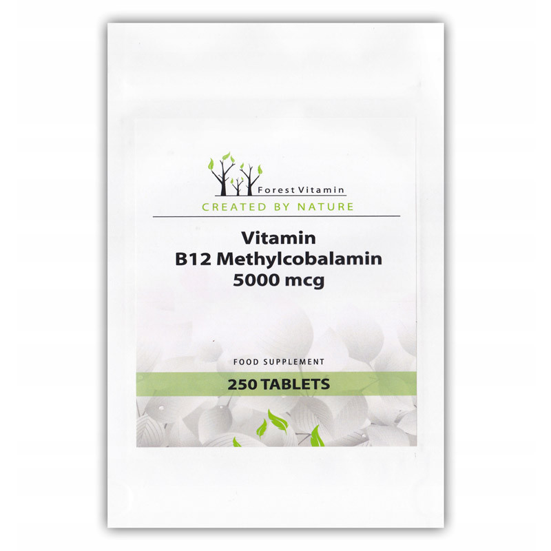 FOREST VITAMIN B12 Methylcobalamin 5,000mcg 250tabs