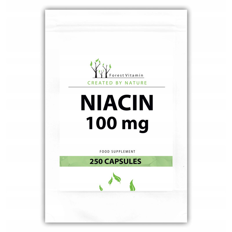 FOREST VITAMIN Niacin 100mg 250caps