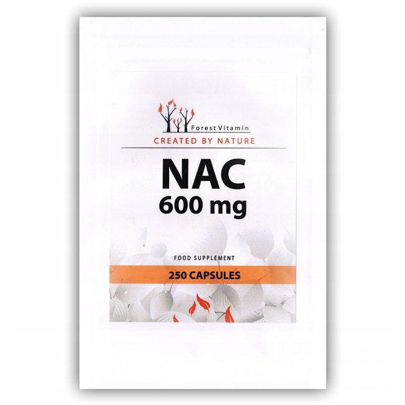 FOREST VITAMIN Nac 600mg 250caps