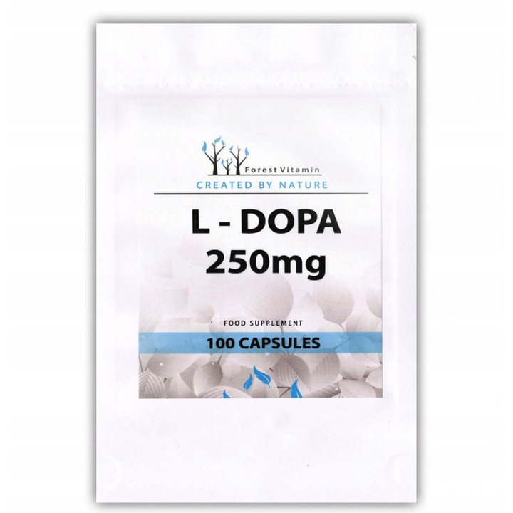 L-Dopa 250mg 100, Forest Vitamin – wiele korzyści dla układu nerwowego