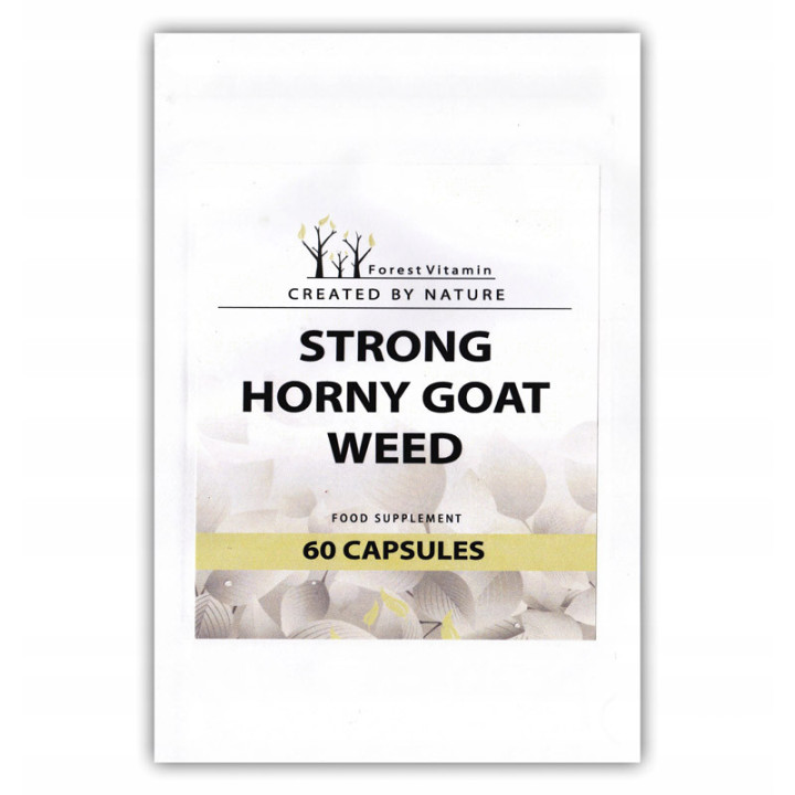 Strong Horny Goat Weed 60, Forest Vitamin – silny booster libido!