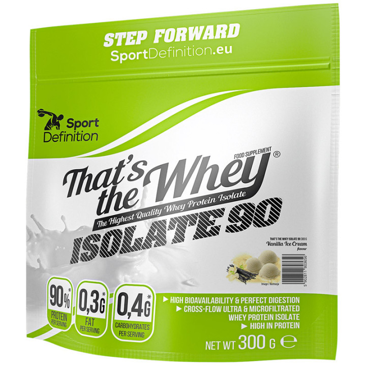 That's The Whey Isolate 90 300g, Sport Definition – izolat białka WPI!