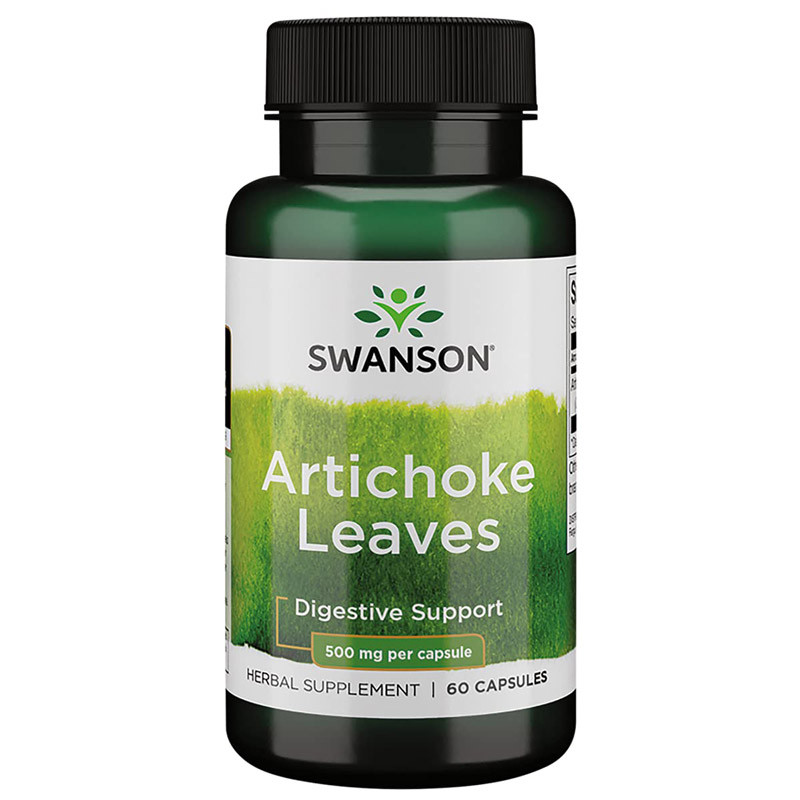 SWANSON Artichoke Leaves 500mg 60caps