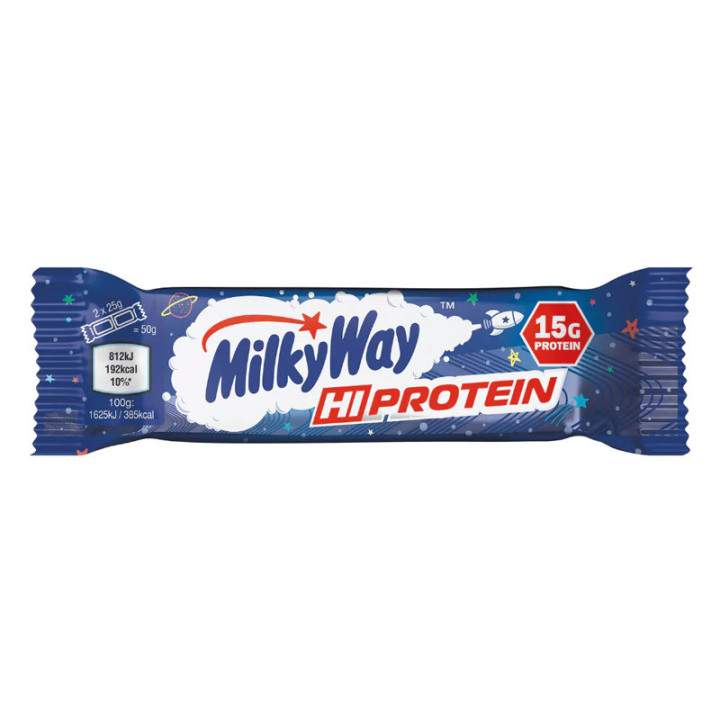 Hi Protein 51g,Milky Way – smak dzieciństwa w odsłonie wysokobiałkowej