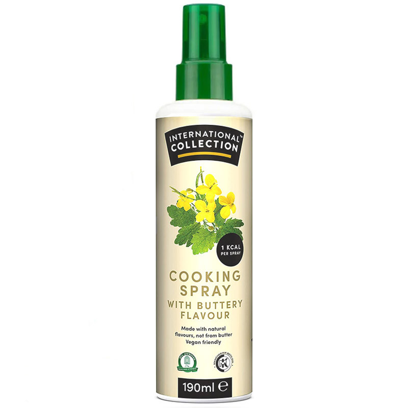 INTERNATIONAL COLLECTION Cooking Spray With Buttery Flavour 190ml
