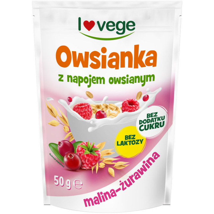 Lovege Owsianka Z Napojem Owsianym 50g, Sante – zdrowy posiłek!