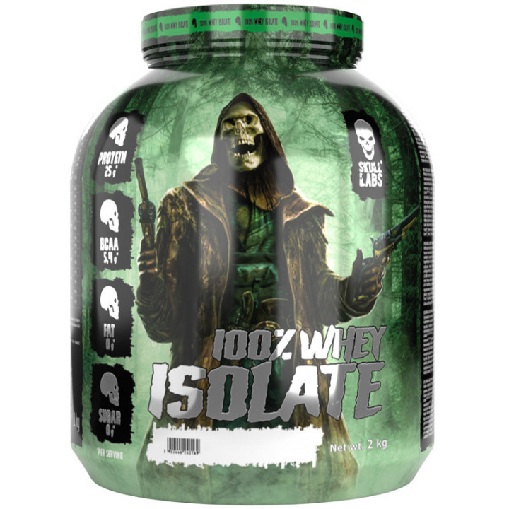 100% Whey Isolate 2000g,SKULL LABS – odżywka białkowa wysokiej jakości