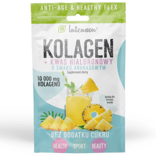 Kolagen+Kwas Hialuronowy 10,8g, Intenson – zadbaj o skórę, włosy!