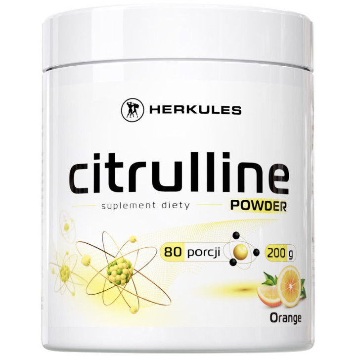 Citrulline Powder 200g, Herkules – podnieś jakość swojego treningu!