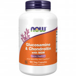 NOW Glucosamine&Chondroitin With MSM 180vegcaps