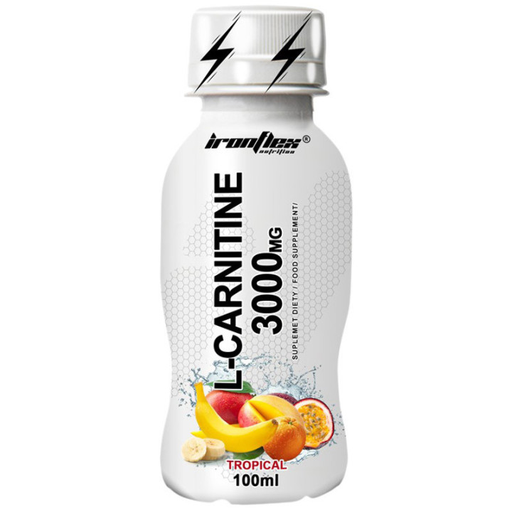 L-Carnitine Shot 3000mg 100ml, IronFlex – świetny suplement diety!