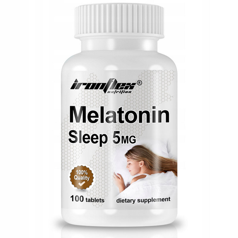 IronFlex Melatonin Sleep 5mg 100tabs