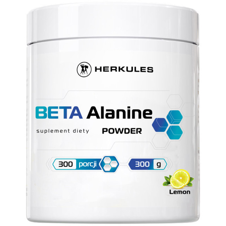 Beta Alanine Powder 300g, Herkules – popraw swoje wyniki sportowe!