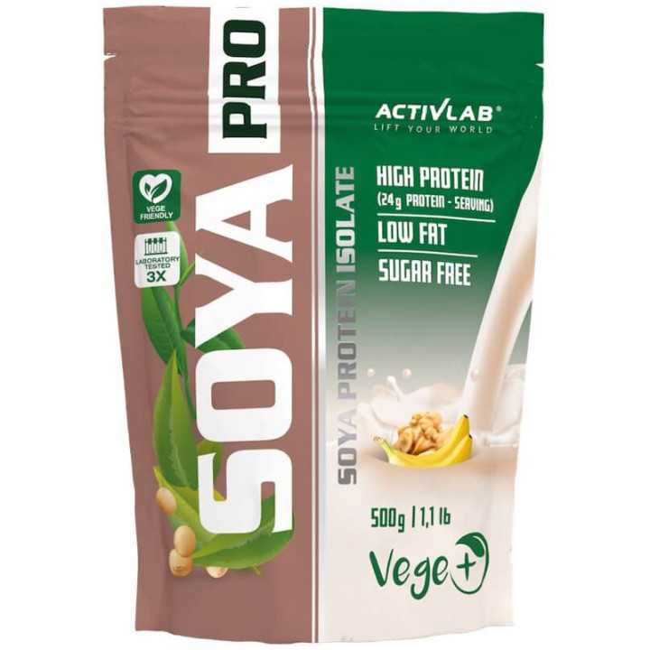 Soya Pro 500g, Activlab – wegańska odżywka białkowa!