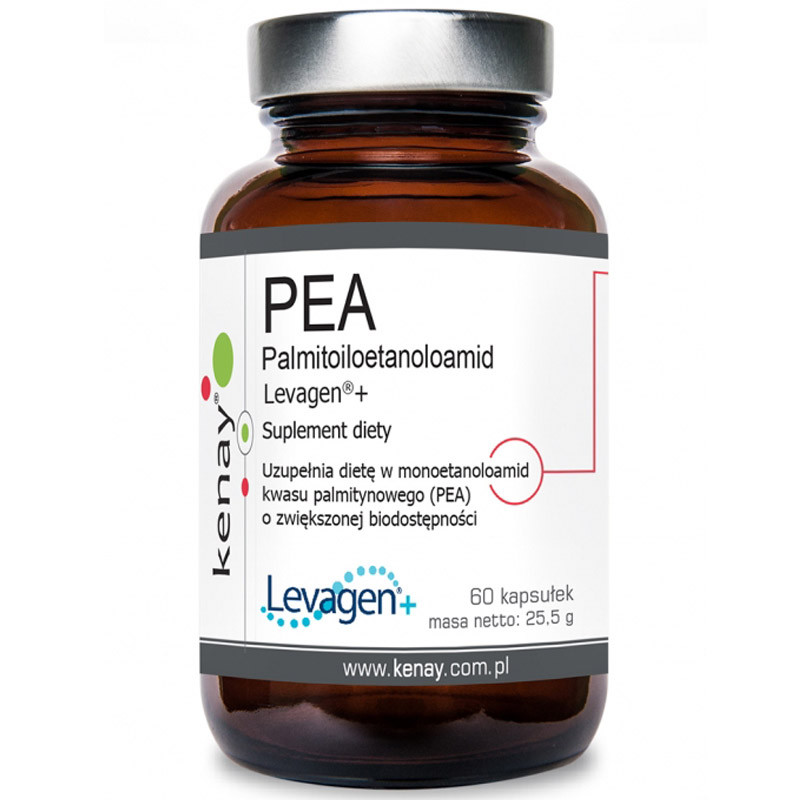 Kenay Pea Palmitoiletanoloamid Levagen+ 60vegcaps