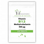 FOREST VITAMIN Vitamin B12 Methylcobalamin 400mcg 250tabs